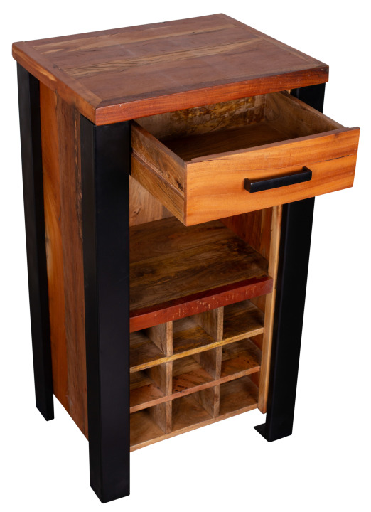 Weinkommode Venosa Oldwood 56x45x102 cm ... Weinkommode Venosa Oldwood 56x45x102 cm ...